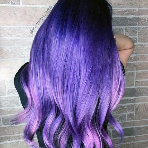 Hairstyles Ideas Womens Purple Design