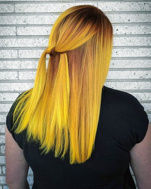 Hairstyles Ideas Womens Yellow Design