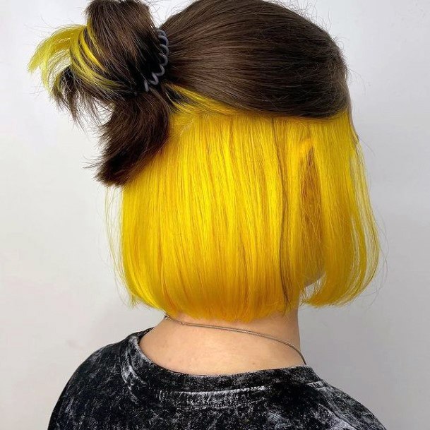 Hairstyles Ideas Yellow Design For Girls