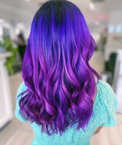 Hairstyless Purple Ombre Hairstyles Ideas For Women