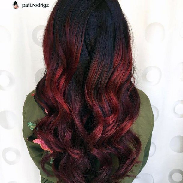 Top 100 Best Red Ombre Hairstyles For Women - Hot Hair Ideas