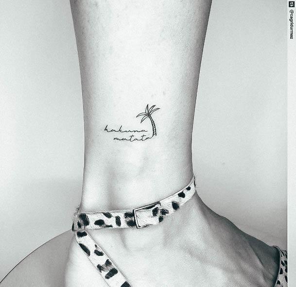 Hakuna Matata Tattoo Design Inspiration For Women