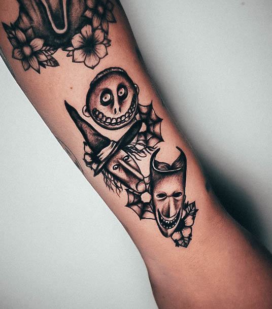 Halloween Tattoos Feminine Ideas