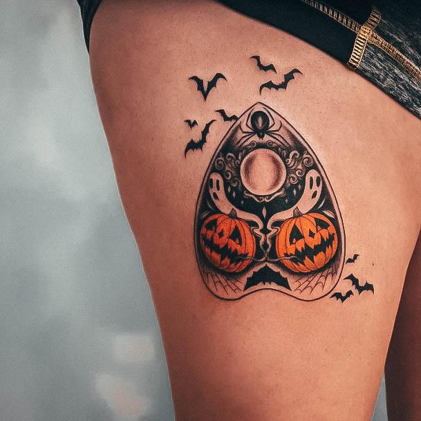 Halloween Womens Tattoos