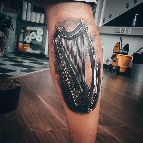 Harp Womens Tattoos