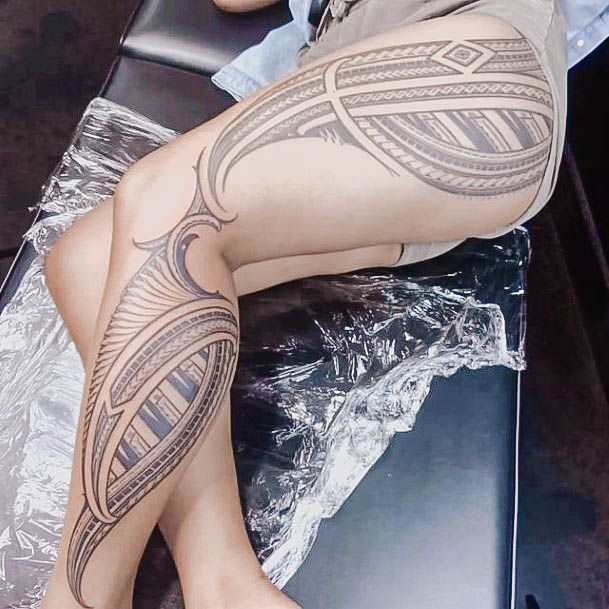 Hawaiian Tattoo Design Inspiration For Women