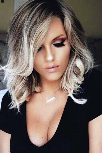 Heart Shaped Face Hairstyle Ideas For Women Blonde Long