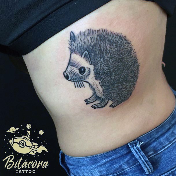 Hedgehog Tattoo Design Inspiration For Women