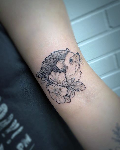 Hedgehog Womens Tattoo Ideas