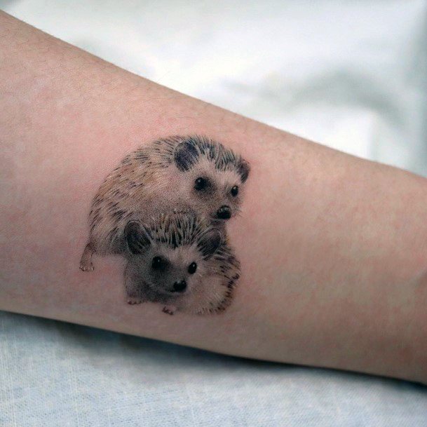 Hedgehogic Womens Hedgehog Tattoo Designs