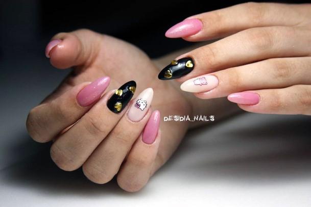 Hello Kitty Classy Nails