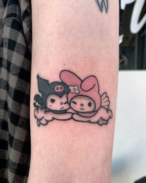 Hello Kitty Tattoo For Ladies