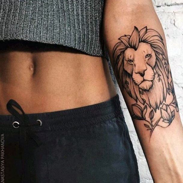 Top 90 Best Lion Tattoo Designs For Women Graceful Animal Ideas