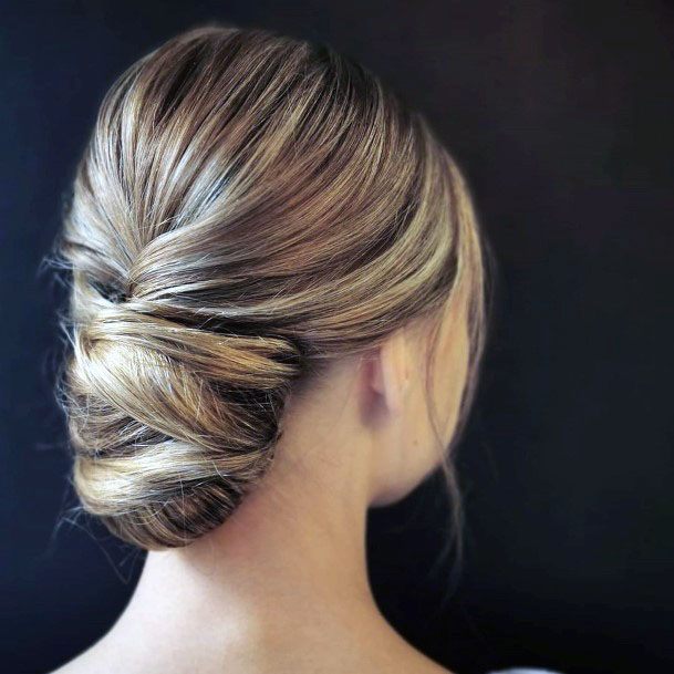 High Crowned Chignon Hairstyle For Women