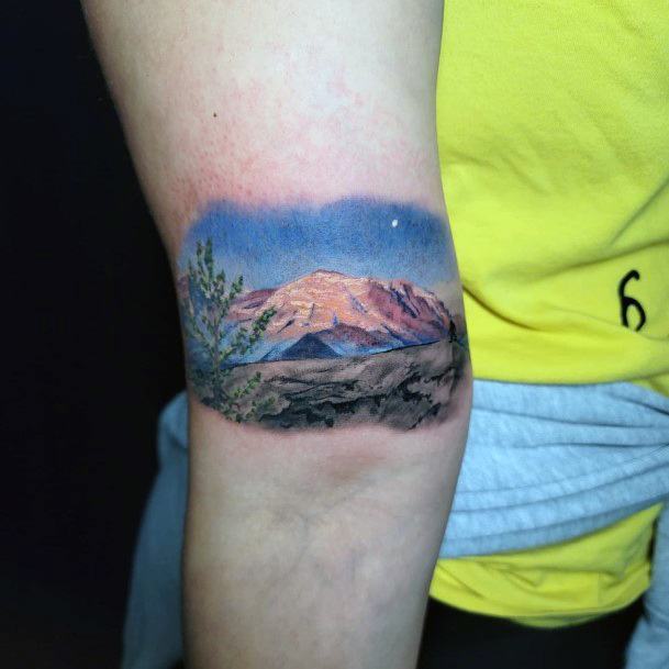 Hiking Tattoos For Girls