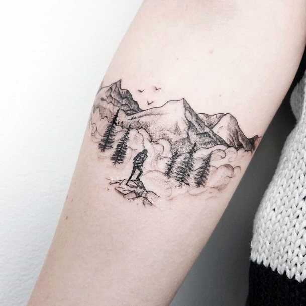 Hikingic Womens Hiking Tattoo Designs