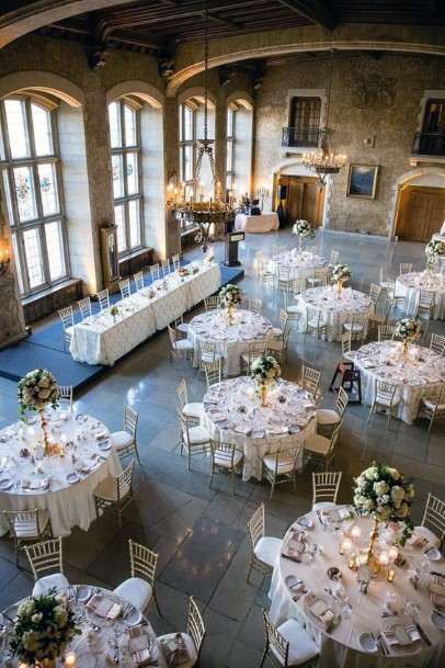 Historic Wedding Hall Decorations