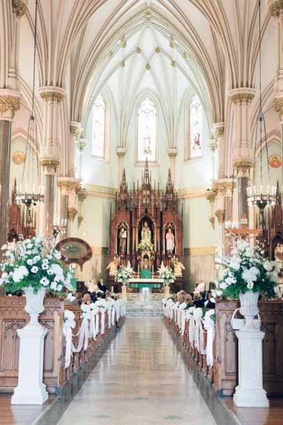 Historical Church Wedding Decorations