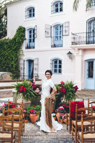 Historical Venue Mexican Wedding Decor