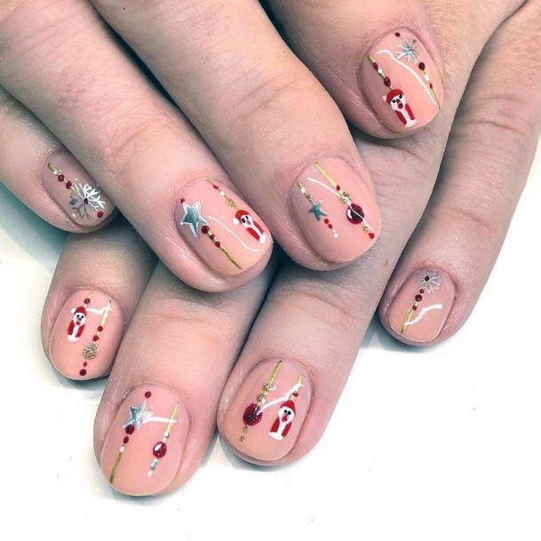 Holiday Nail Art Cute Fingernail Ideas For Women