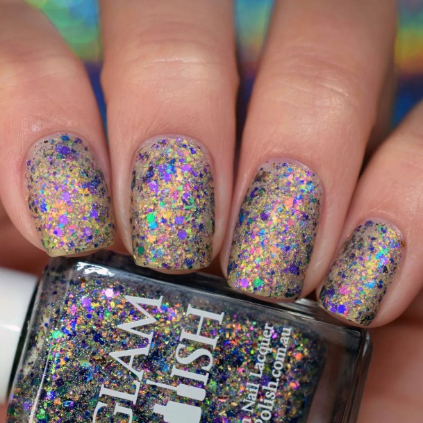 Holographic Nail Design Inspiration For Women