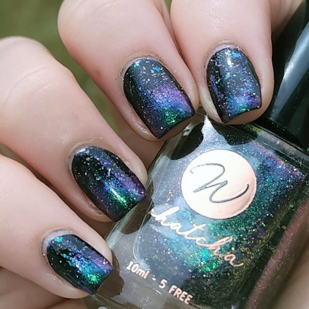 Holographic Nails For Girls