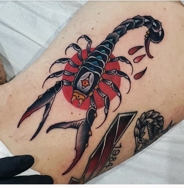 Horrifying Scorpion Tattoo For Women