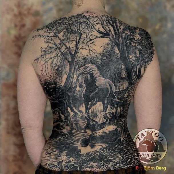 Horse Tattoo Design Inspiration For Women