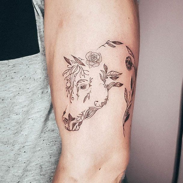 Horse Tattoos For Girls