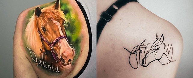 UPDATED 20 Spirited Tribal Horse Tattoos
