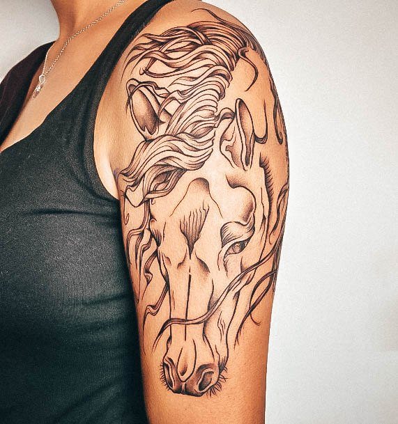 Horse Womens Tattoos