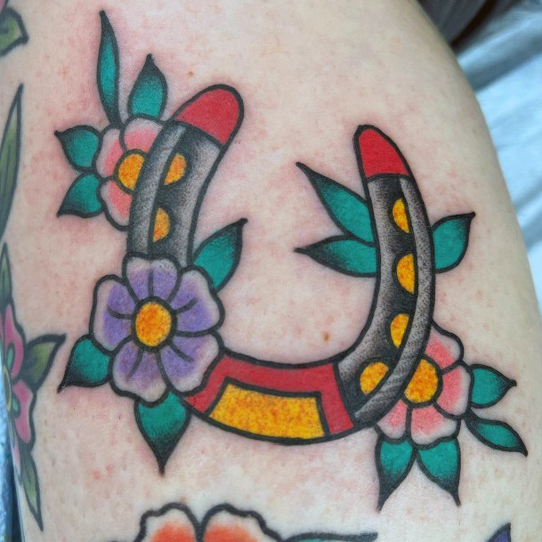 Horseshoe Womens Tattoo Ideas