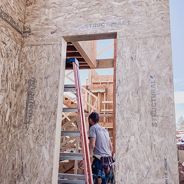 How To Build Your Own House Custom Framing Sheathing