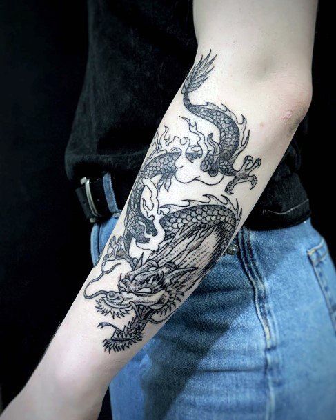 Top 100 Best Dragon Tattoo Ideas For Women Untamed Mythical Monster Designs