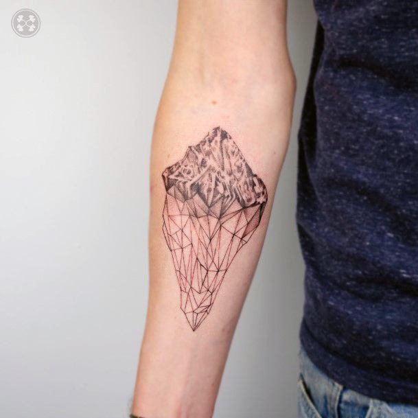 Iceberg Female Tattoo Designs