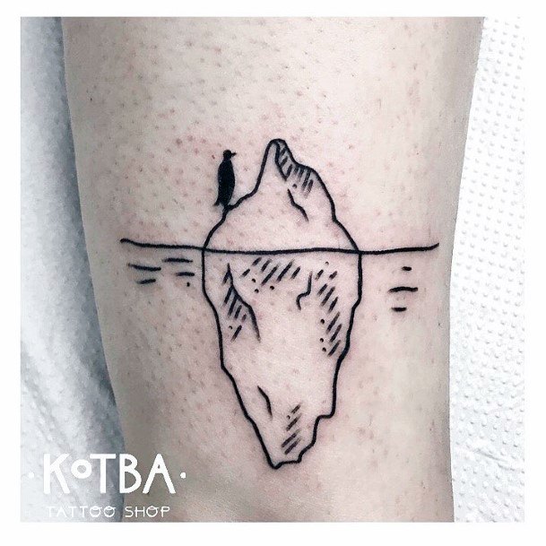 Iceberg Womens Tattoo Designs