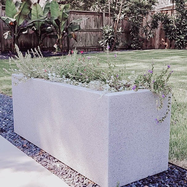 Ideas Cheap= Concrete Forms Inexpensive Raised Bed Garden
