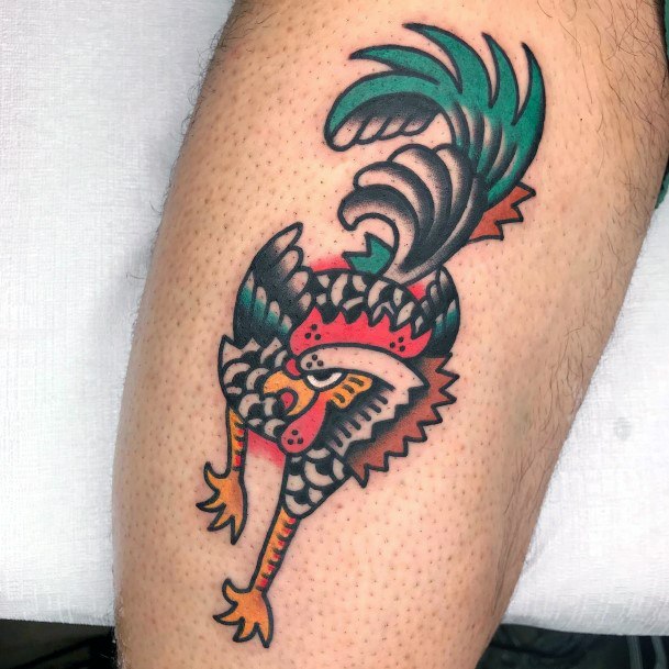 Ideas For Chicken Tattoo Design On Female