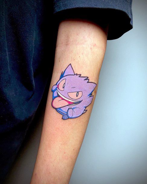 Ideas For Gengar Tattoo Design On Female