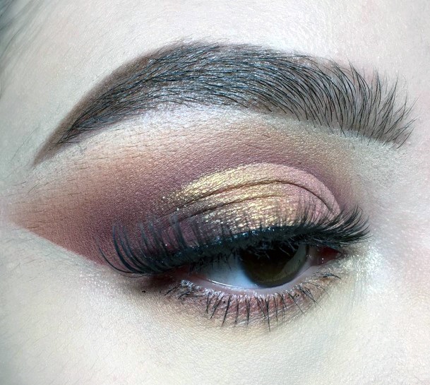 Ideas For Gold And Brown Eyeshadow Women