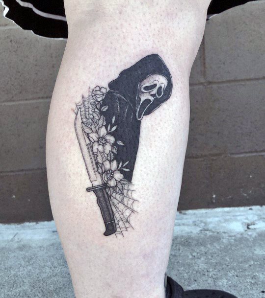 Ideas For Scream Tattoo Design On Female