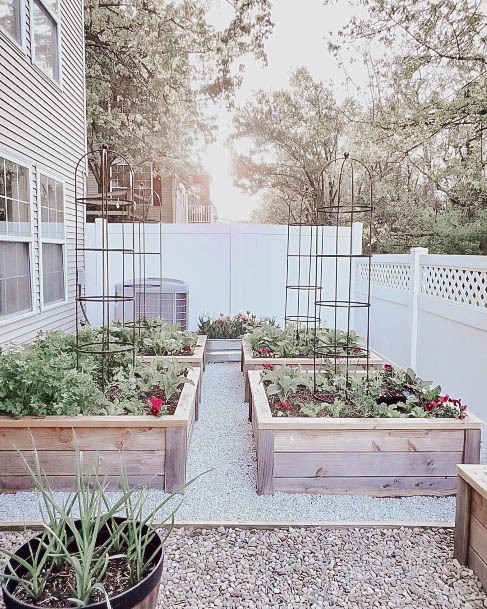 Ideas Wood Raised Bed Garden