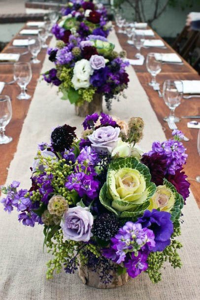 Imperial Purple Wedding Flowers