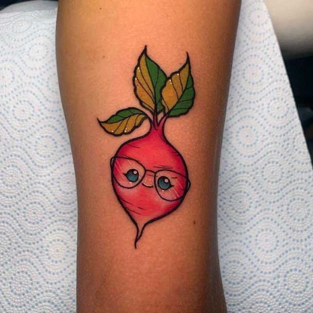 Top 100 Best Beet Tattoos For Women Vegetable Design Ideas