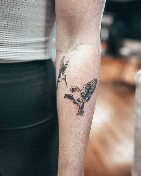 Impressive Ladies Cardinal Tattoo