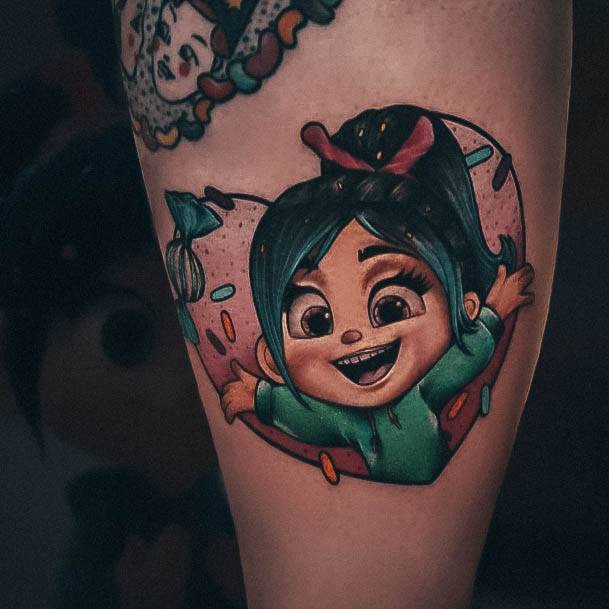 Impressive Ladies Disney Tattoo