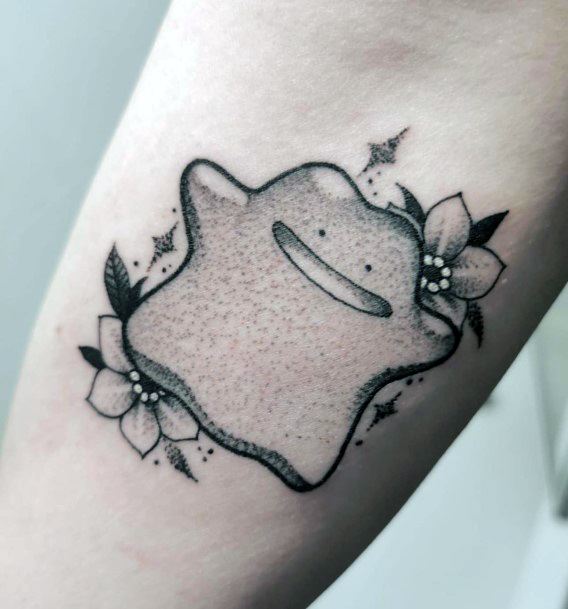 Top 100 Best Ditto Tattoos For Women Pokemon Design Ideas