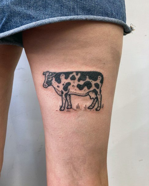 Impressive Ladies Farm Tattoo