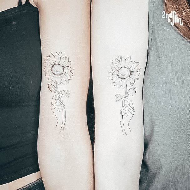 Impressive Ladies Friendship Tattoo