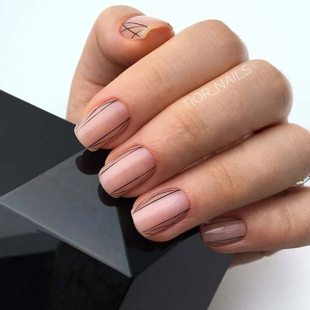 Impressive Ladies Light Nude Nail